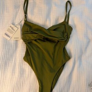 Monday Swimwear Olive One-Piece